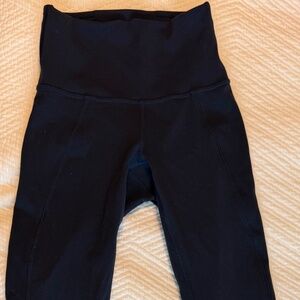 Wunder Train HR Tight 25" *Hem Size 2 Navy Blue